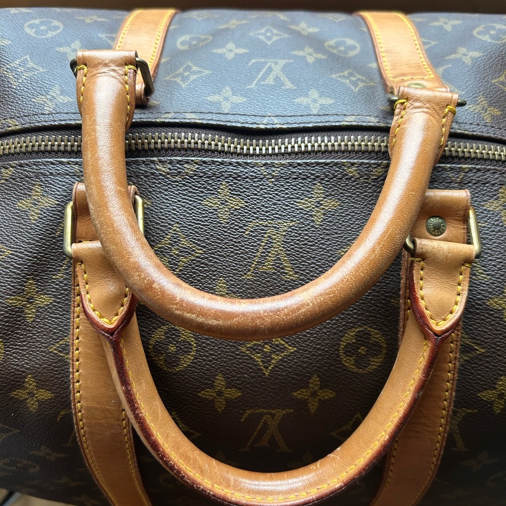 Louis Vuitton keepall 50 Monogram-Vintage 1990 MI code, made in France - Picture 7 of 15